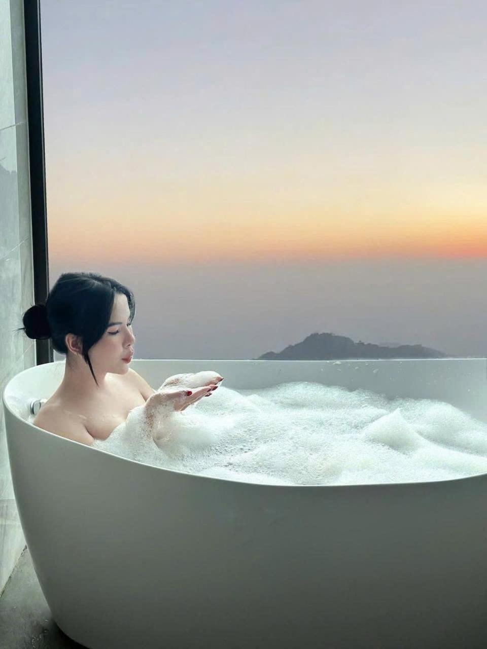 Chuon Chuon Villa Homestay Tam Ðảo Buitenkant foto