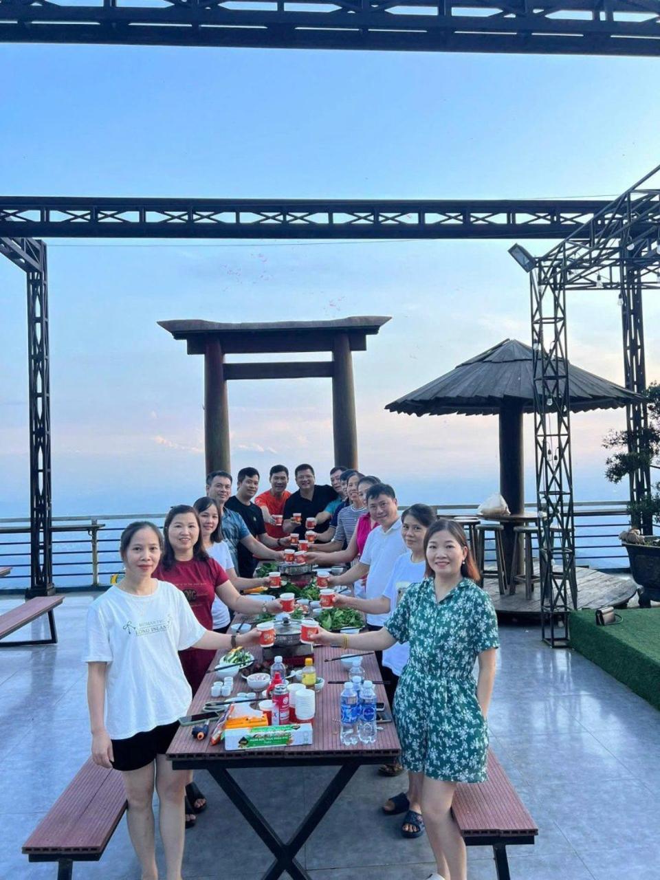 Chuon Chuon Villa Homestay Tam Ðảo Buitenkant foto